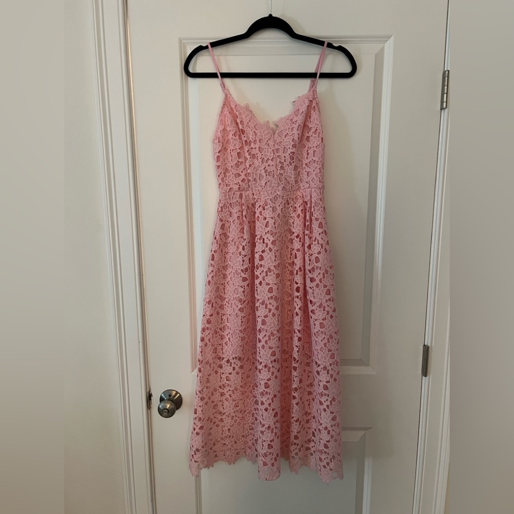 ASTR the Label Lace Midi Dress
